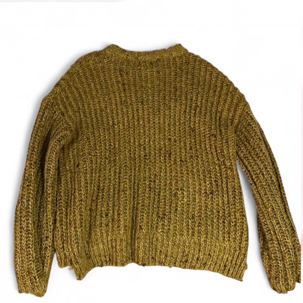 Universal Thread Mustard Knit Sweater - Picture 2 of 3